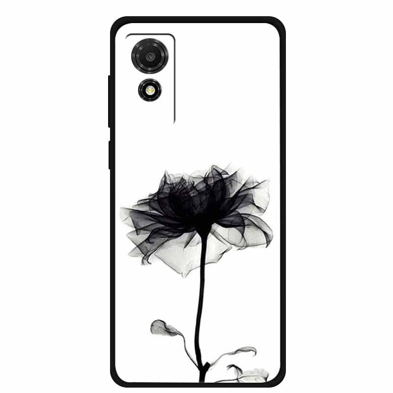 Phone Case For TCL 501 Back Cover Case 6.0  Black Silicone Soft TPU Coque For TCL 501 Case T433D Shell Capa For TCL501 Funda Bag TCL 501