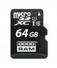 MicroSDXC-Speicherkarte GOODRAM 64GB M1AA-0640R12 cl 10 UHS-I + Adapter