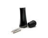 Needle coffee dispenser + stand, handle - black