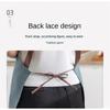 Waterproof Oilproof Kitchen Apron With Convenient Pocket, Chef Cooking Work Apron for Men Women, Barista Manicurist Waiter Uniform