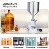 ZONESUN ZS-A02 Full Pneumatic Filling Machine for Cream Shampoo Cosmetic Paste Filler