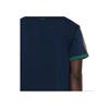 Adidas Originals X Brain Dead Collaboration SS25 Logo Three Stripes Short Sleeve T-Shirt Men Tops Navy-Blue JN2412