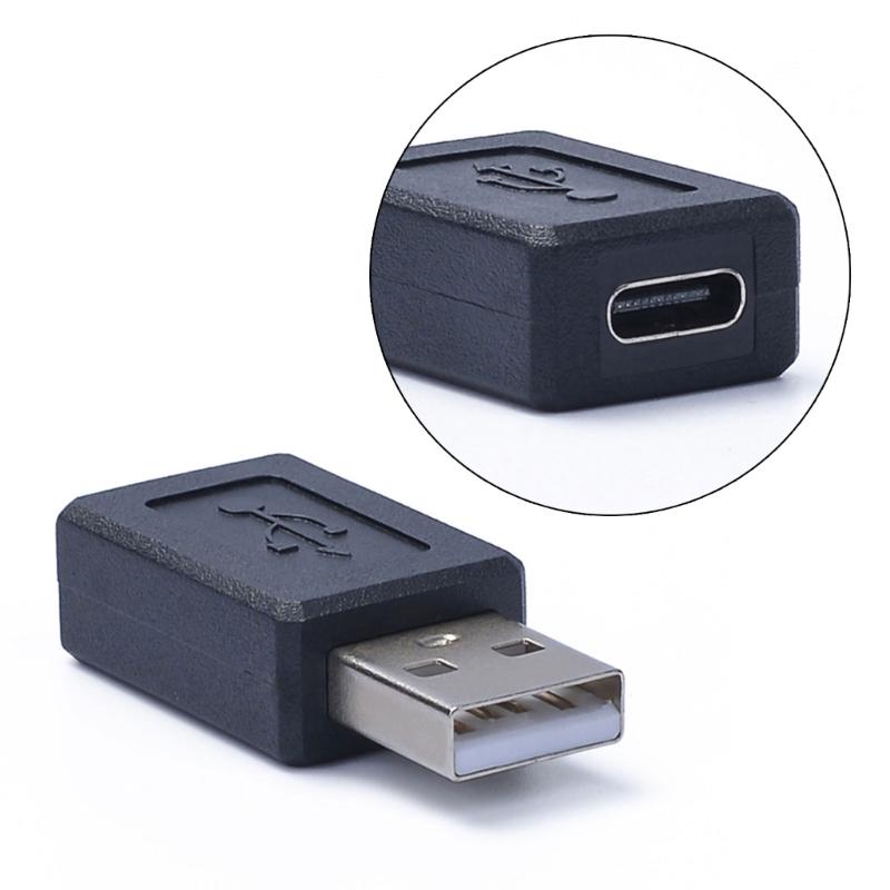 USB C Female to USB Male Adapter USB C to USB 2.0 Adapter 480mbps Data Transfer Type C to USB Adapter for Laptops