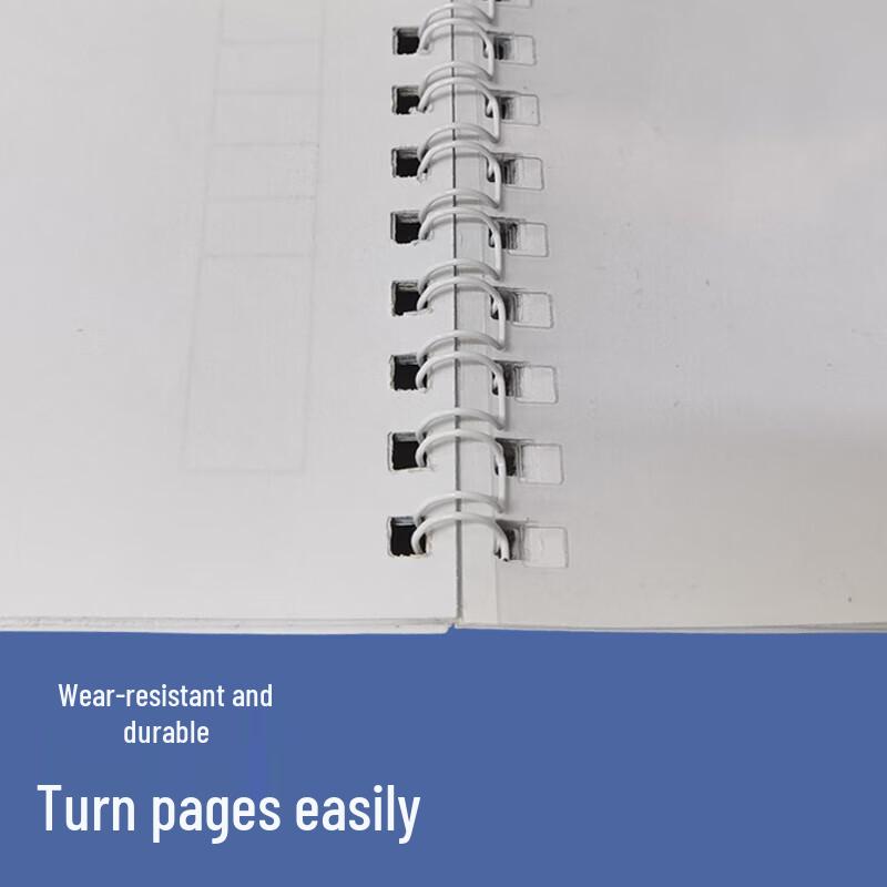 Youmaishi 34-otvorové kovové kroužky pro kroužkovou vazbu 7,9 mm