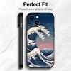 Japanese Art Great Wave Off Kanagawa Phone Case Phone Case Soft Packaging Lightweight For iPhone17 16 15 14 13ProMax