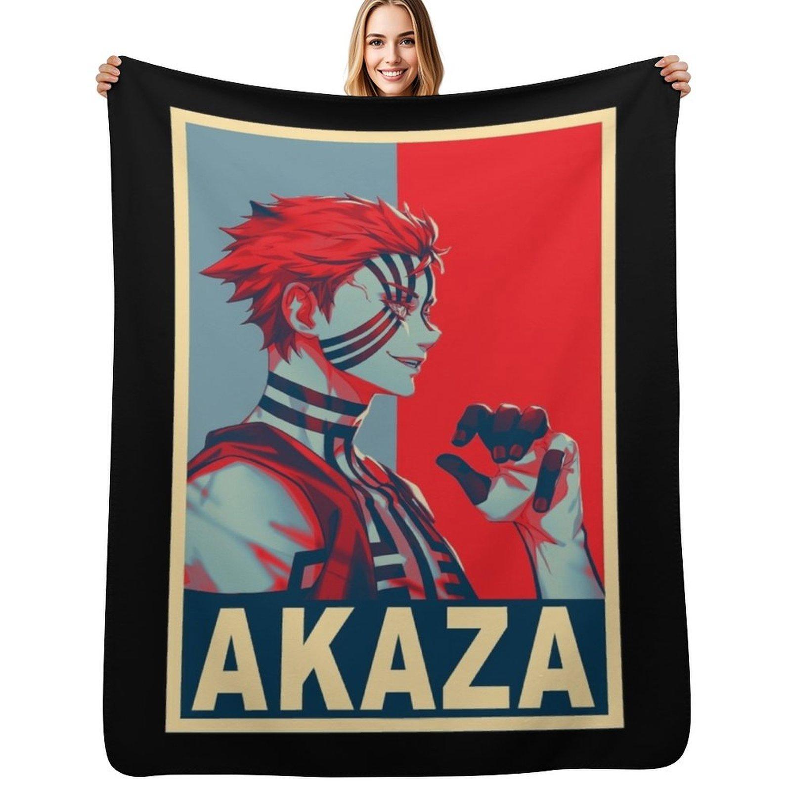 

Akaza Poster Throw Blanket Fluffy Cozy Throw Blanket for Home Decor 102x76cm(40x30in)