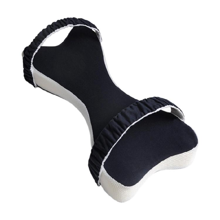 Ergonomic Leg Spacer Pillow For Side Sleepers Pressure Relief Memory Foam Removable Washable Cover