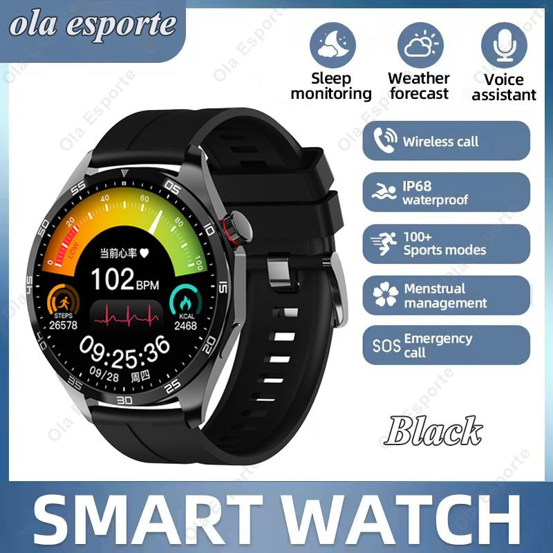 Smart Watch BT Call Health Monitoring Female Menstrual Cycle Reminder SOS GPS Sports Fitness Tracking Smartwatch Men Women