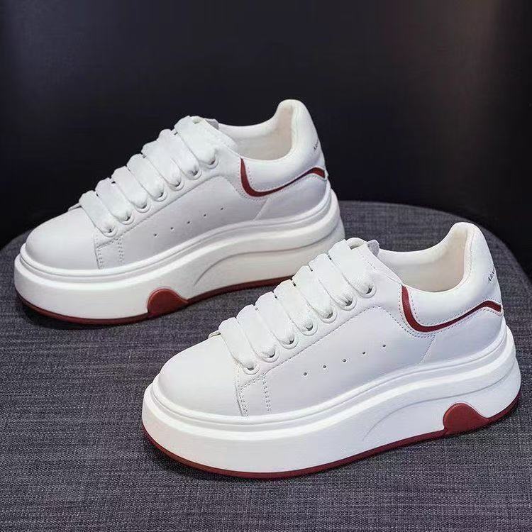 Zapatos deportivos y de ocio de diseño personalizado de primavera, suela gruesa, función de aumento de altura