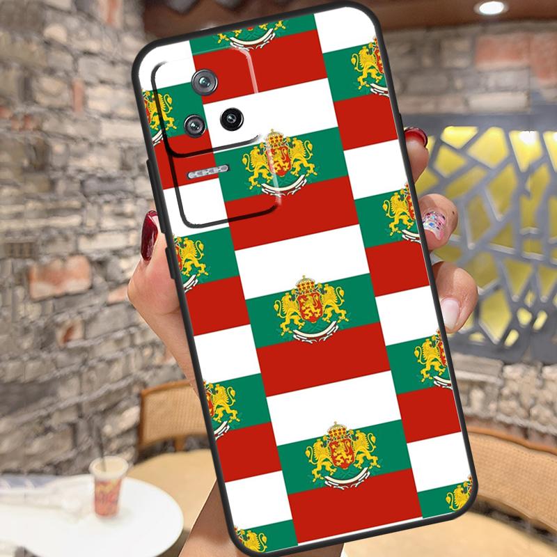 Bulgaria Passport Flag Map Case For Xiaomi 14 Ultra 15 13 11T 12T 13T 14T Pro POCO X3 X5 X6 X7 Pro M6 F5 F6 Pro Cover
