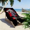 Sasuke Naruto Print Beach Towel, Large Soft Quick Dry Towel for Beach Camping Swimming