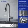 JOMOO Gunmetal Grey Single Cold Pull-Down Kitchen Faucet