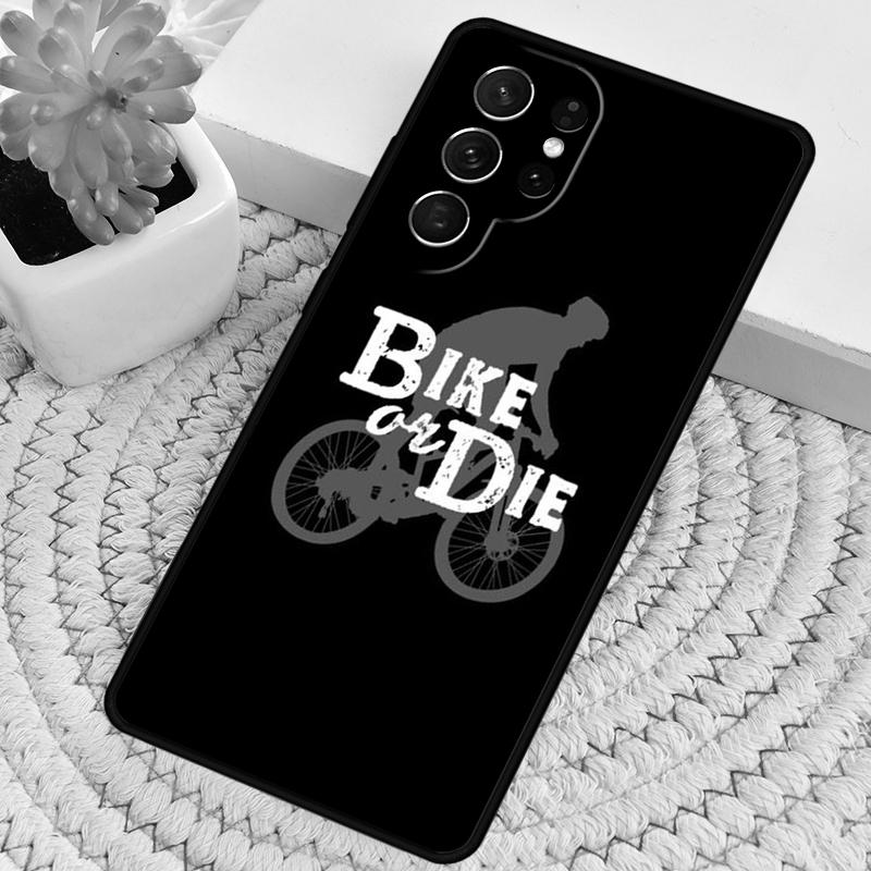 Mountain Bike Cycling Cyclist Silicone Phone Case For Samsung Galaxy Note 10 Pro S26 S25 S24 S23 S22 S21 Plus Ultra Capa Cover