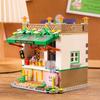 Flower House Fairy Tale Town Building Blocks Toys Diy Mini Blocks Children'S Educational Toy For Girls Boys Gifts Kids Toys