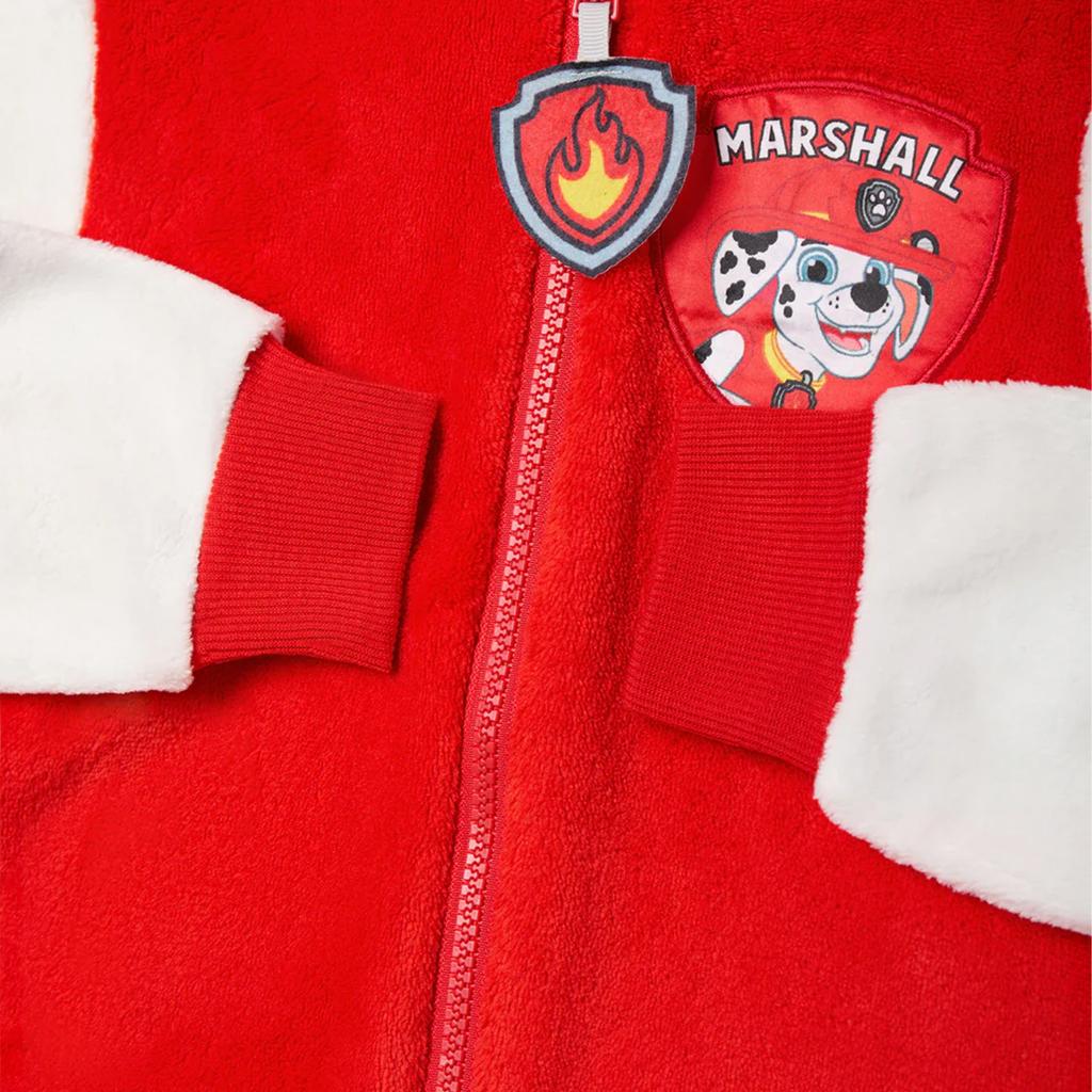 Paw Patrol Dětské/dětské kombinézy Marshall Applique Face