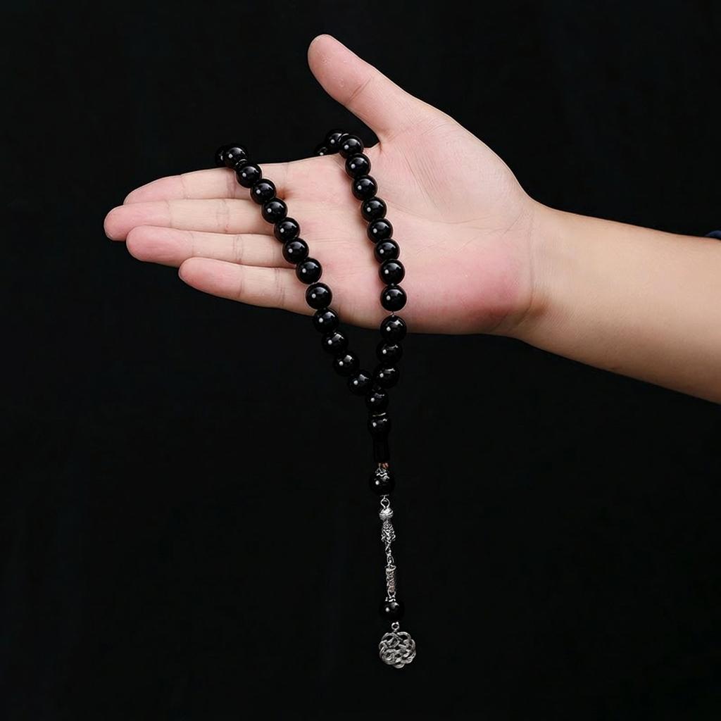 

Handcrafted 33 Beads Tassel Bracelet Turkish Muslim Rosary Islamic Prayer Beads Bracelets For Women Jewelry Accessories Gifts