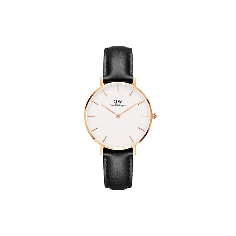 DANIEL WELLINGTON Watch Quartz Movement Leather Strap White Dial Men's Watch Watch Fashionable and Simple DW00100020