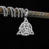 Viking Celtic Knot Pendant Necklace Stainless Steel Men Chain Odin Protection Amulet Gothic Jewelry Gift