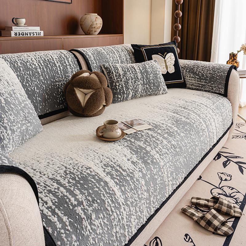 1pcs Thick Sofa Mat Soft Comfortable Non-Slip Slipcover Living Room Wear-resistant Anti-Cat Scratch Chair Cover Home Decor