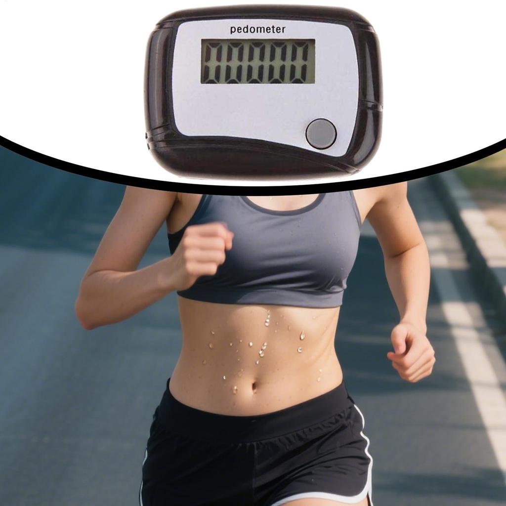 Portable Counter Digital LCD Pedometer Pocket Step Counter Sports walking running pedometer for Sports Training Hiking Travel