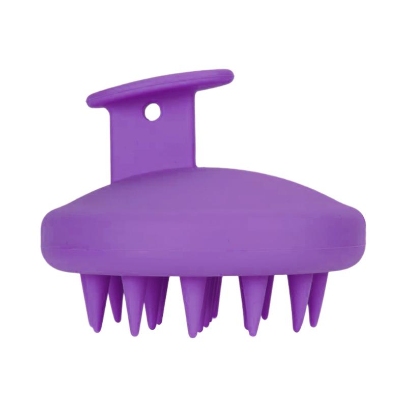 Soft Silicone Hair Shampoo Brush Scalp Massage Hairbrush Hair Care Tools Wet and Dry Shower Bath Spa Tools Holloween Gifts