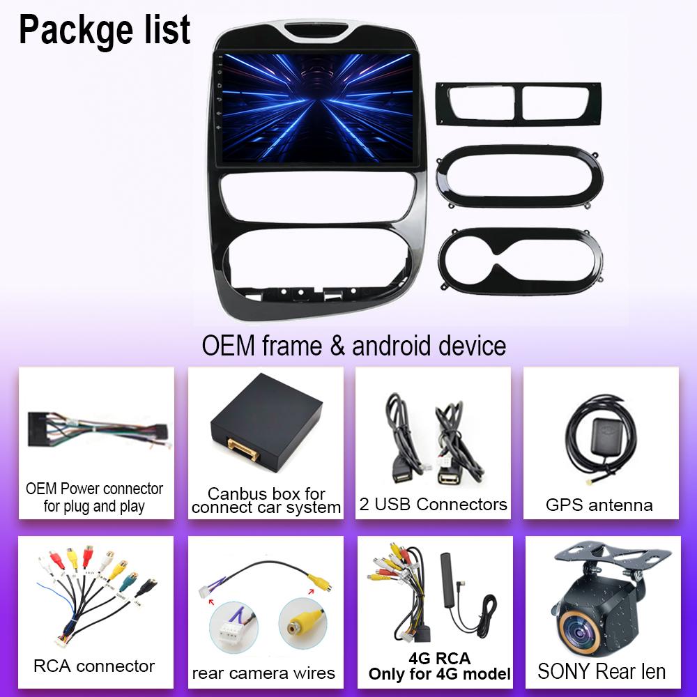 Android Auto For RENAULT Clio 4 BH98 KH98 2012 - 2019 Carplay Autoradio Car Radio Multimedia Video Player Stereo CPU Accessories