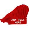 Personalized Embroidered Chef Hat with  Text or Name, Ideal for Home Cooks, Professional Chef