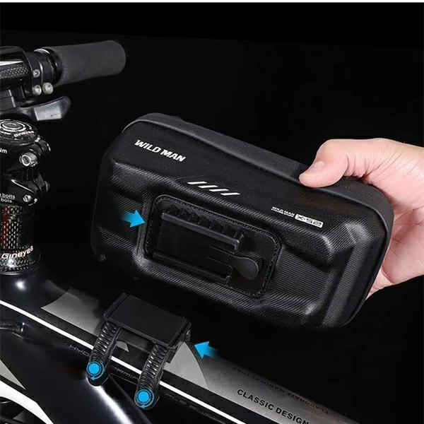 Wildman Etui/Uchwyt Rowerowy Xs2 1L      Sakwa Na Ramę Czarna/Black