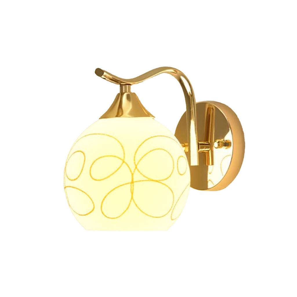 Wall Mounted Light Modern Minimalism Gold LED Wall Sconce Light for Bedside Hallway Bedroom 111V‑240V