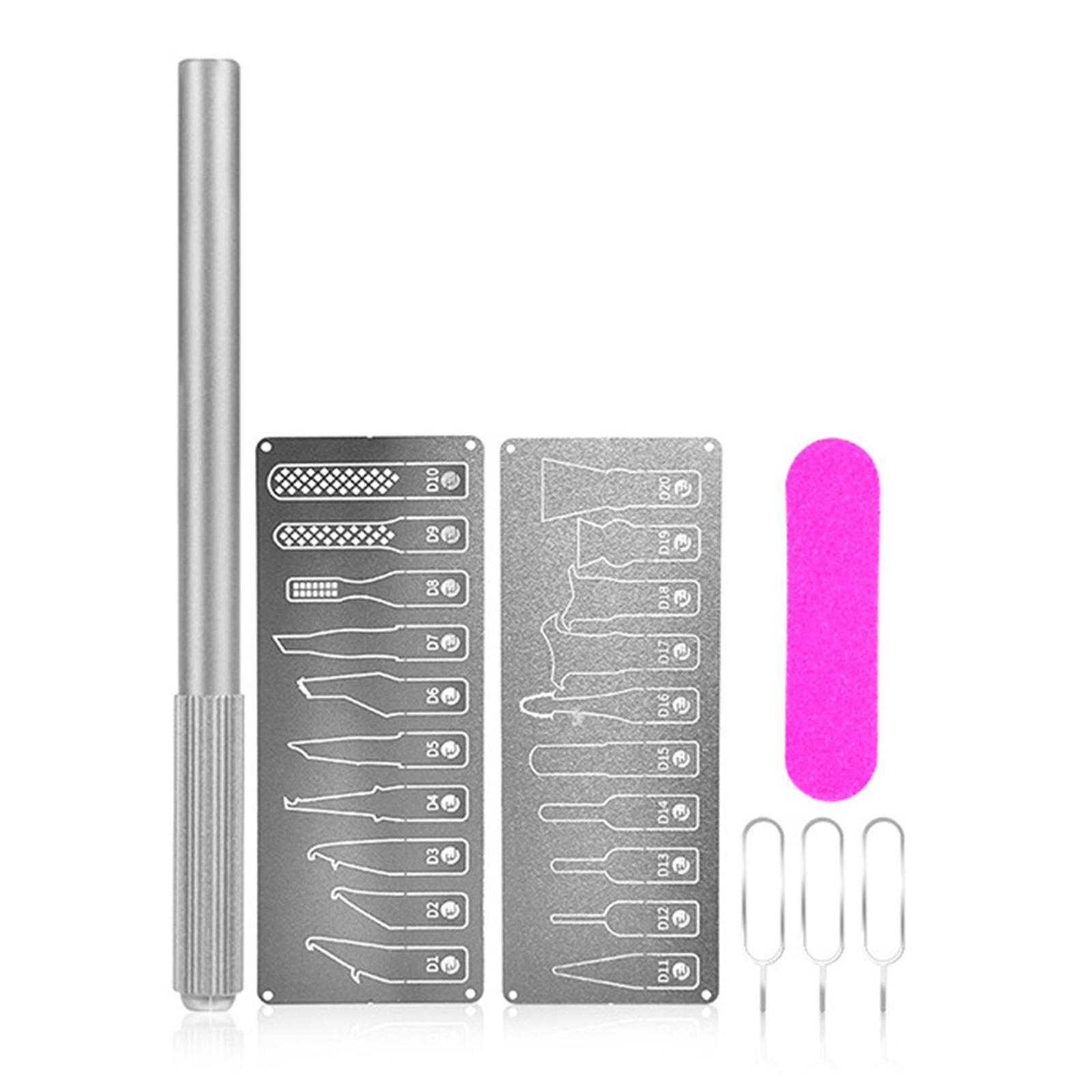 

Alloy Steel MultiShape Scraping Kit Glues Scrapers For Motherboards Glues Removal And Delicate Electronic Component Repair 1