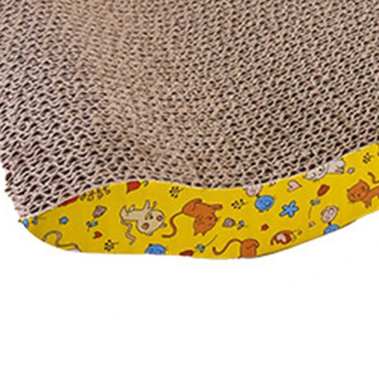 Yousheng Cat Scratching Board Corrugated Paper Cat Scratcher Durable Honeycomb Structure Claw Grinding Cardboard Pet Supplies
