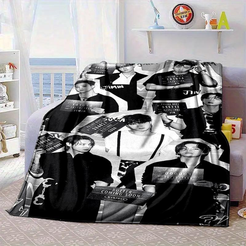 Vivid Dreams kpop Blanket Flannel Blanket for bed, sofa, Camping, Hiking, Picnic Essentials, gift for family Fan gifts