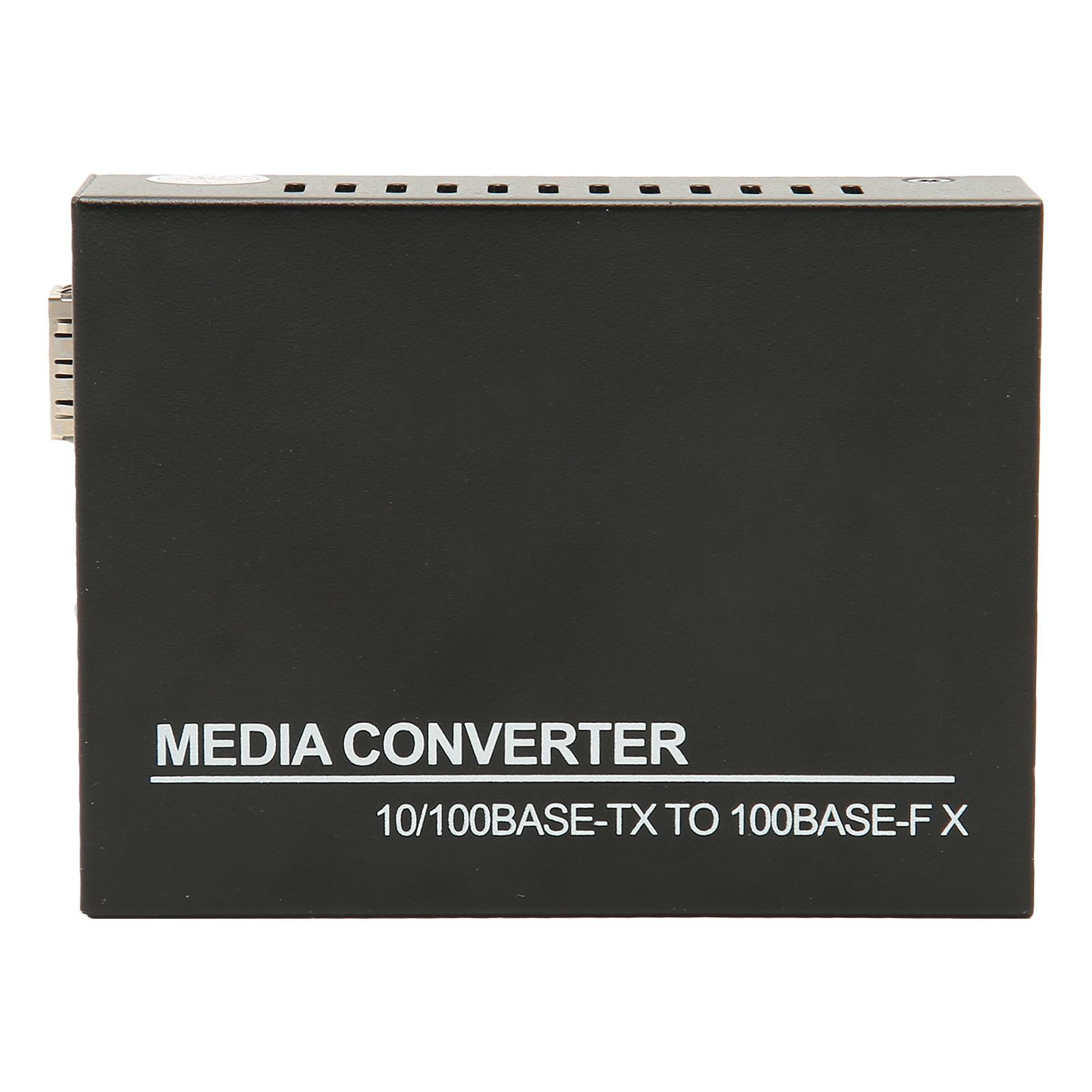 

SFP Ethernet-комутатор 10M 100M Автоузгодження Повний Напівдуплекс Світлодіодний індикатор Медіаконвертер волоконно-оптичний