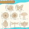 High-Standard-Quality Wooden Self-Assembly High-Quality Handmade High-Quality Pendant High-Quality Cartoon High-Quality Flower Insect High-Quality