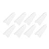 8Pcs Aluminum Siding Corners with Metal Nails Trim Outside Corner Caps for Mobile Home House Exterior