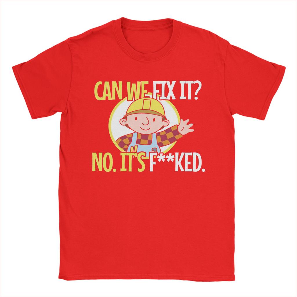 Possiamo Ripararlo Divertente Uomo delle Riparazioni Ingegnere Maglietta Uomo Cotone Fantastica T-Shirt Girocollo T-Shirt Manica Corta Abbigliamento Estate