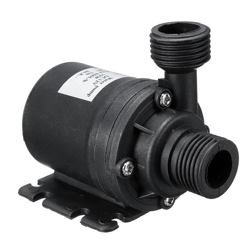 1 Pezzo 800L/H 5 Metri CC 12V/24V Motore Brushless Pompa Acqua Sommergibile Mini Pompa Acqua Per Acquario Sistema di Raffreddamento Fontane