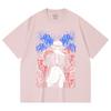230 Gsm 100% Cotton Demon Slayer V38 Muzan Print Unisex Heavy Cotton T Shirt