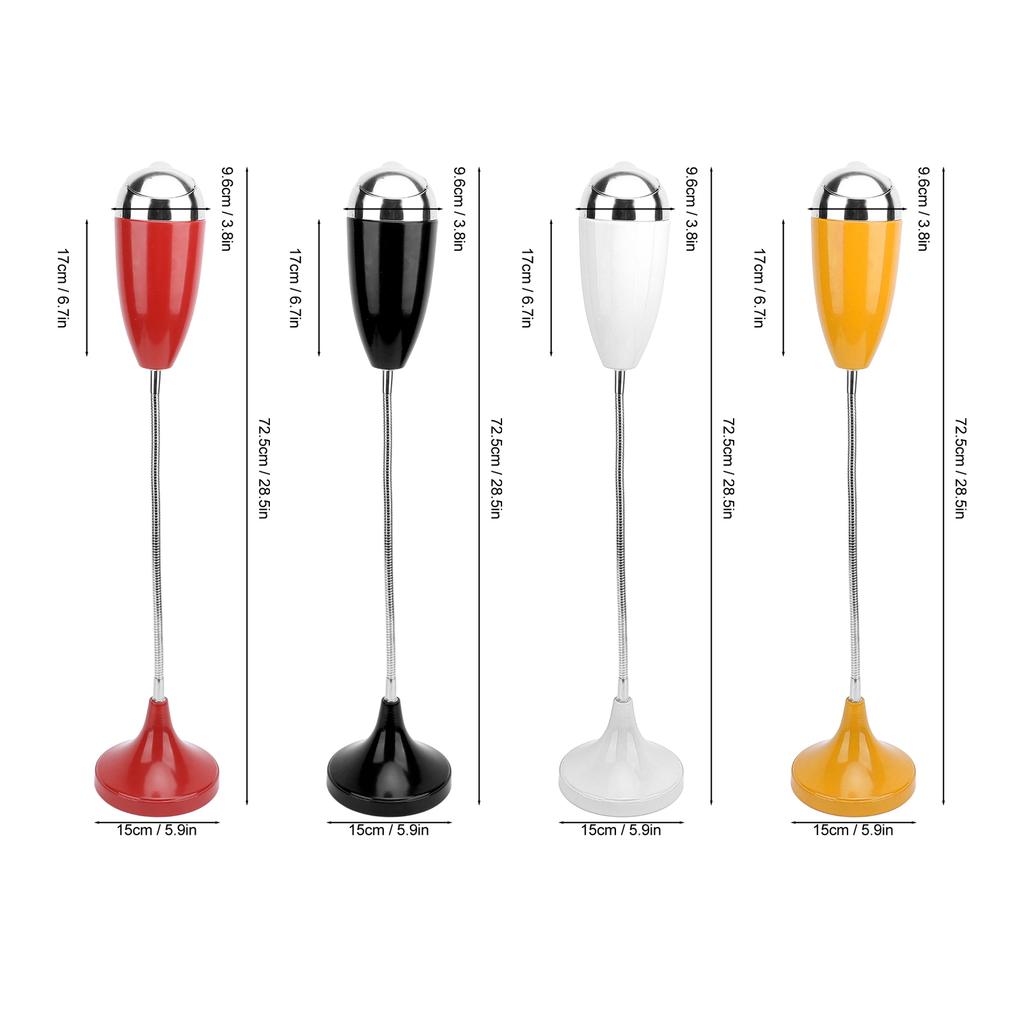 Floor Standing Ash Tray Anti Rust Self Cleaning Windproof Large Volume Smokeless Standing Outdoor Ashtray Iron ABS for Patio