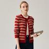 Zhaojun Women's Round Neck 100% Cashmere Cardigan