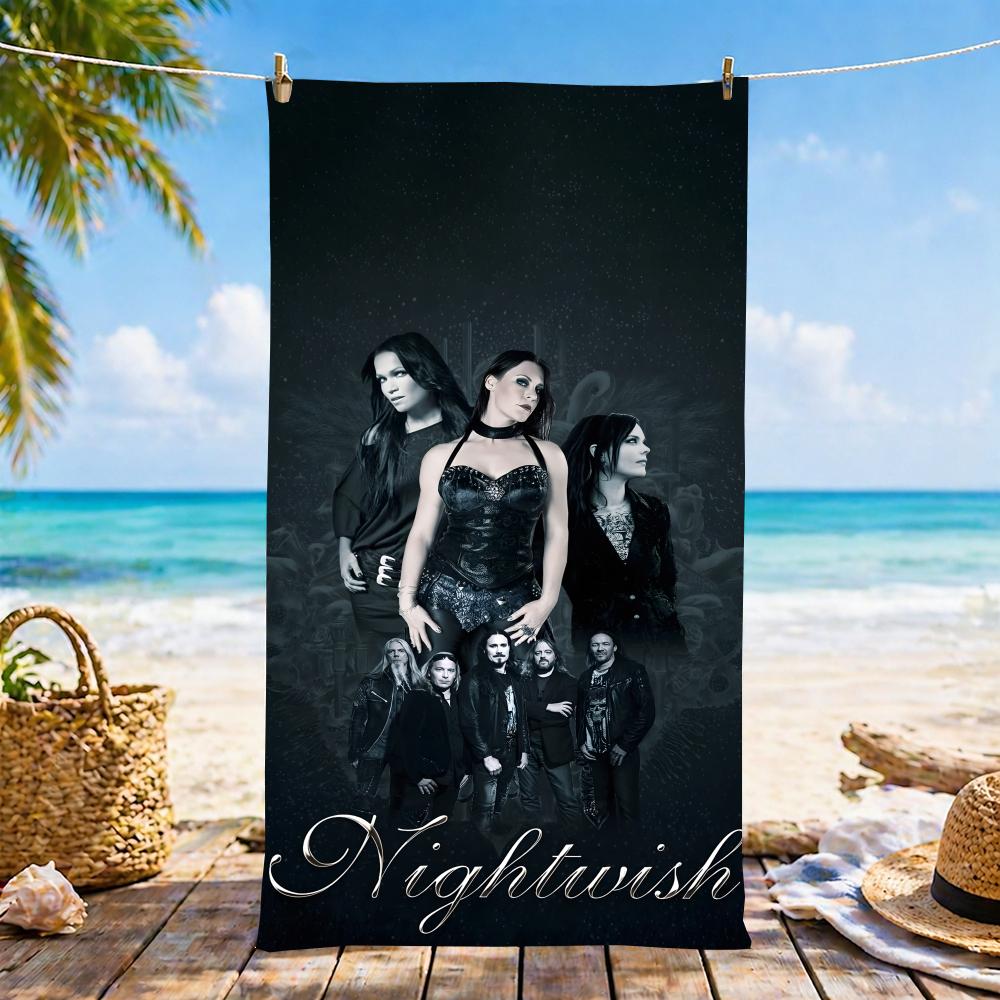 N-Nightwish Towel Microfiber Beach Towel, Quick-Dry, Sand-Free, Ultra-Fine Fiber, Super Soft.