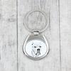 Dogo Argentino - Keychain with a Dog, Keychain with a Print, Personalized Pendant from the Art-Dog Brand
