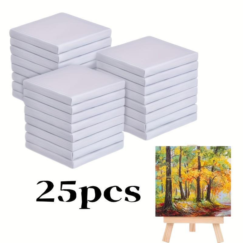 

25 mini square drawing boards, high-quality oil and watercolor drawing boards, suitable for beginners and artists