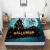 Cartoon Hallowmas Children's Elastic fitted sheet bed sheet With An Elastic Band Mattress Cover Bed cover for kids baby PARTY