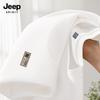 JEEP SPIRIT Men's Loose Fit Cotton Long-Sleeve T-Shirt