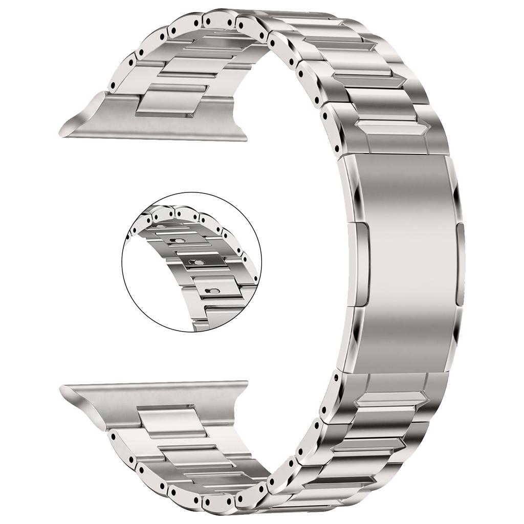 Cinturini Metallici di Lusso per Business Cinturino in Titanio Premium per Apple Watch Ultra 3 2 49mm Braccialetto Cinturino per Serie 11 10 9 8 7 e SE