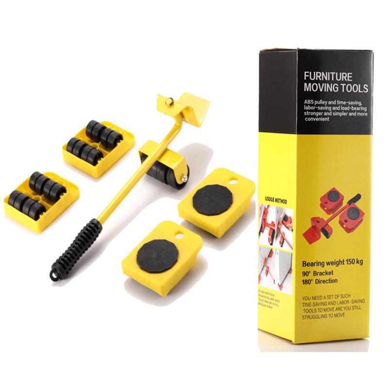 5pcs Furniture Weight Mover Five Pieces Mover Heavy Object Moving Tool Mover