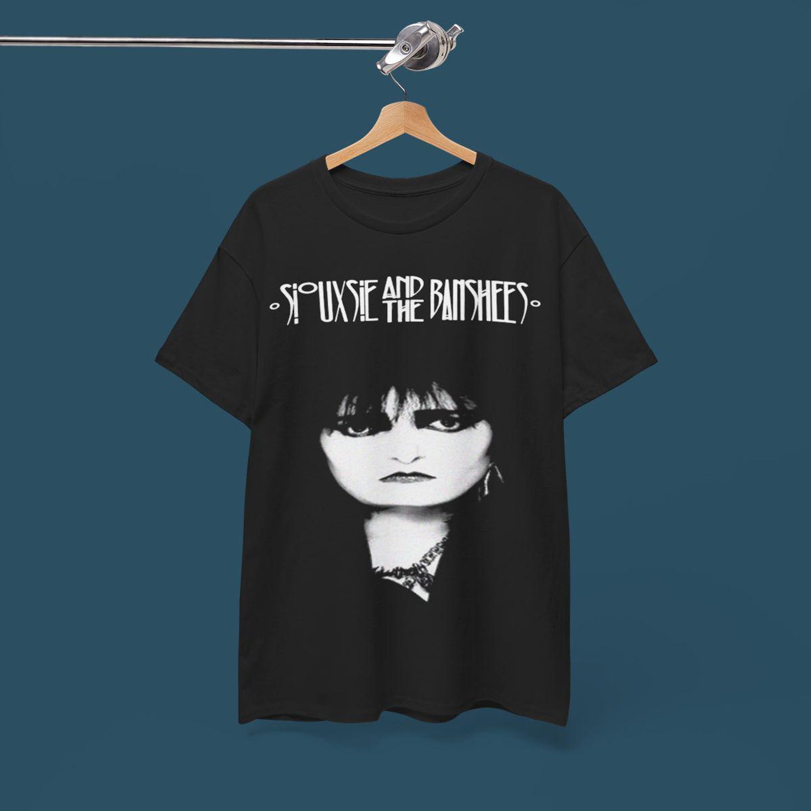 Siouxsie And The Banshees T shirt - Post Punk Goth Rock Tee 4XL