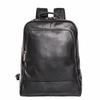 Men'S Leather Handbag Large Capacity Computer Backpack Women'S First Layer Cowhide Short Trip Backpack