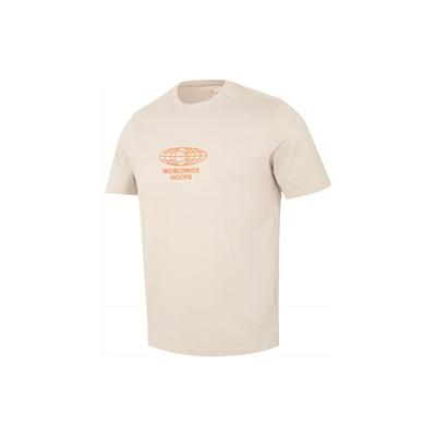 Embroidered Logo Crew Neck Breathable Training T-Shirt V1 Men Tops Brown IC1875